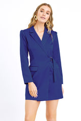 Gina Side Buckle Blazer Dress