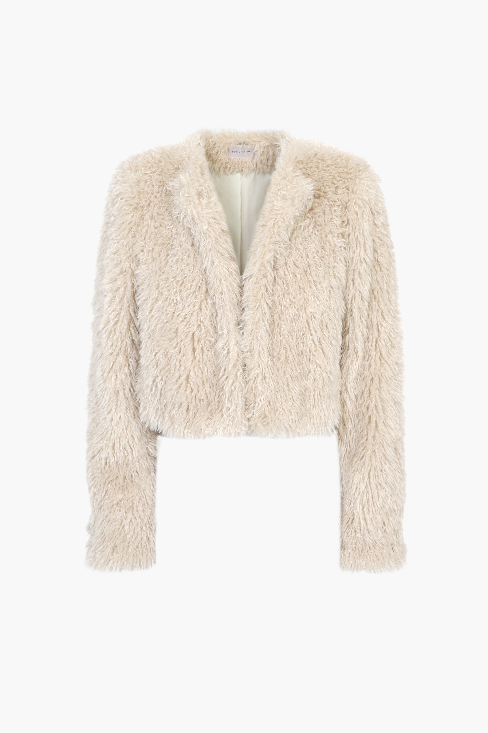 Thalia Faux Fur Cropped Coat