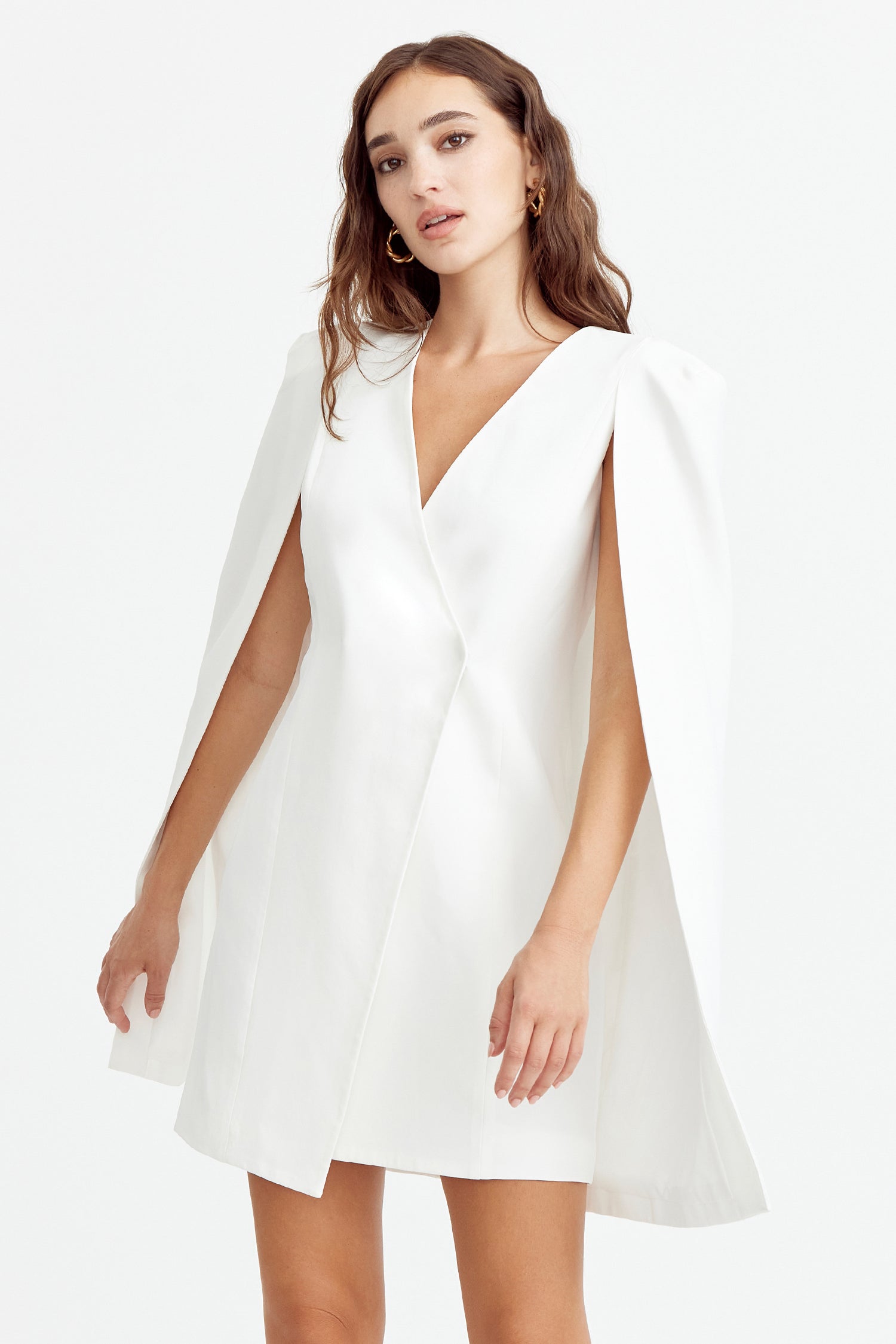 Raquel Tux Cape Dress