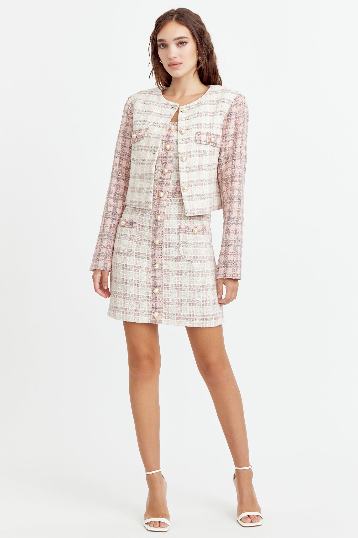 Jai Mix Tweed Blazer