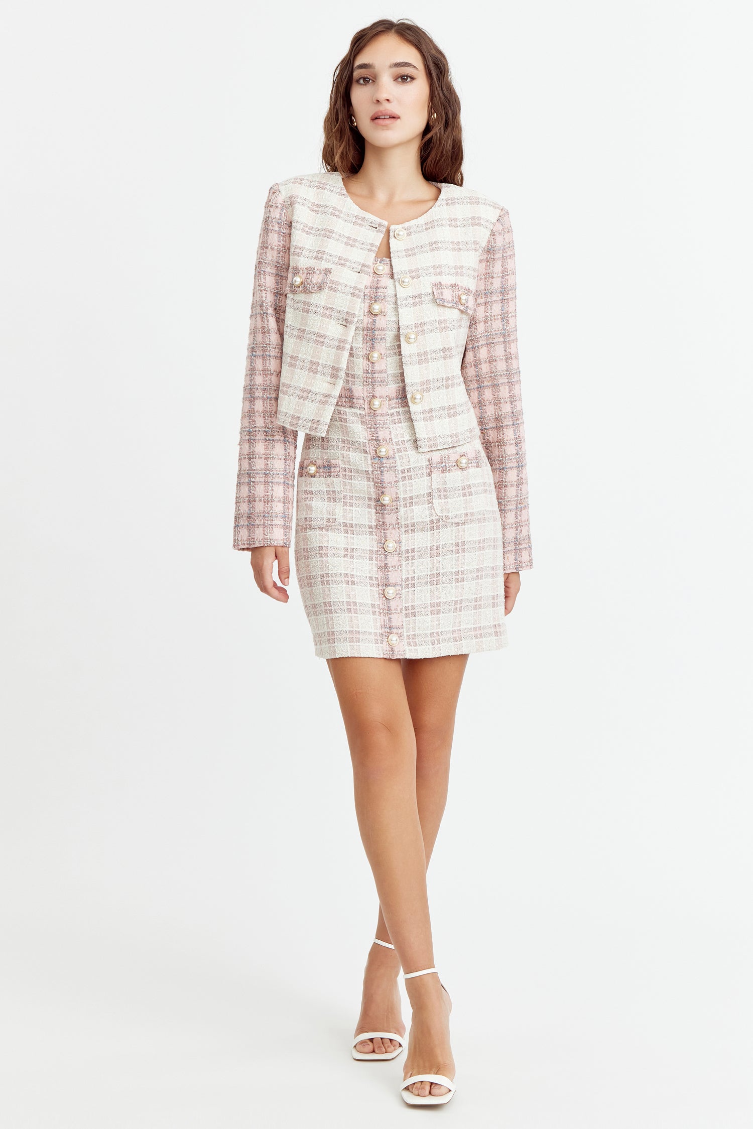 Jai Mix Tweed Blazer