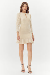 Jocelyn Textured Burnout Knit Mini Dress