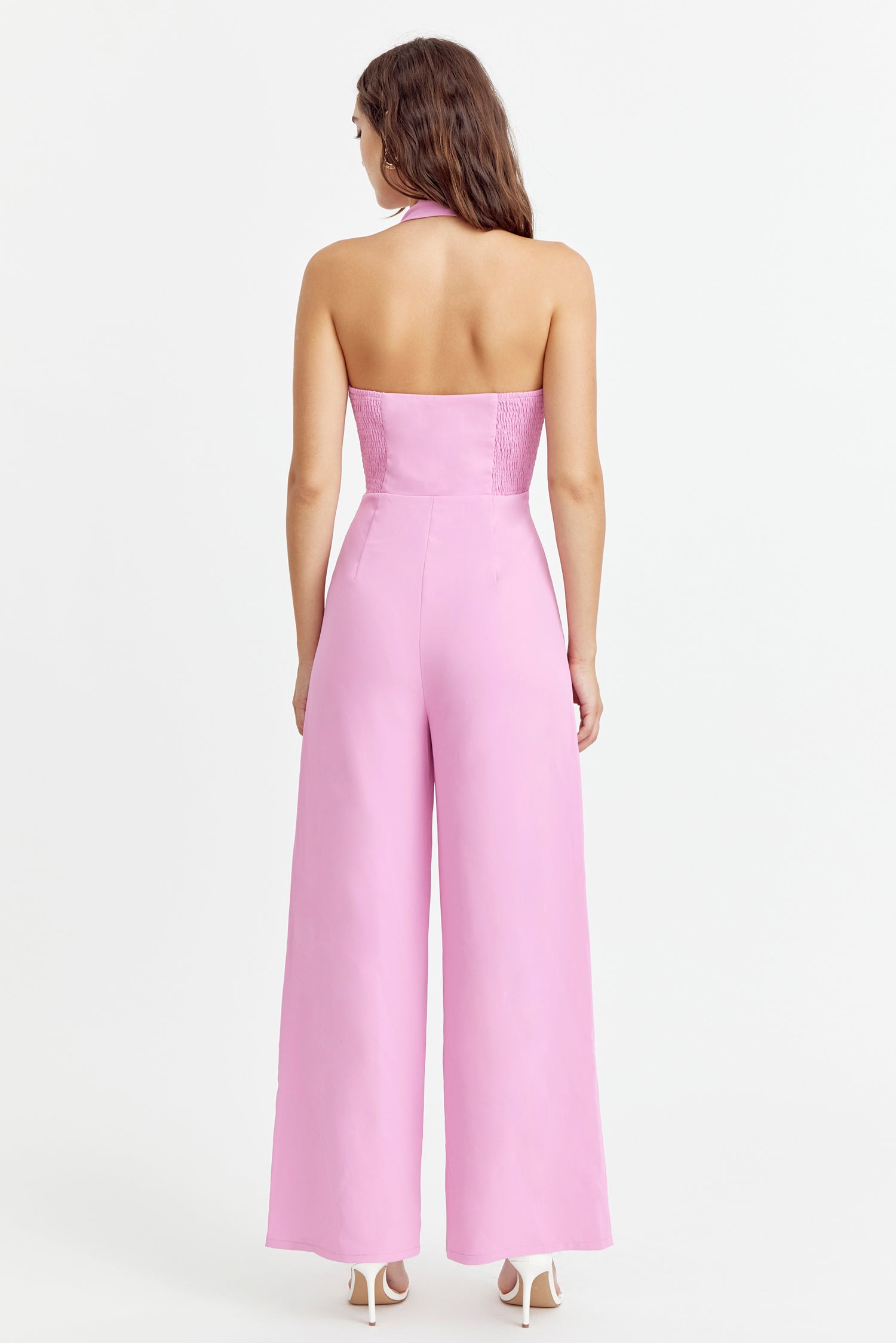 Farrah Halter Jumpsuit - FINAL SALE