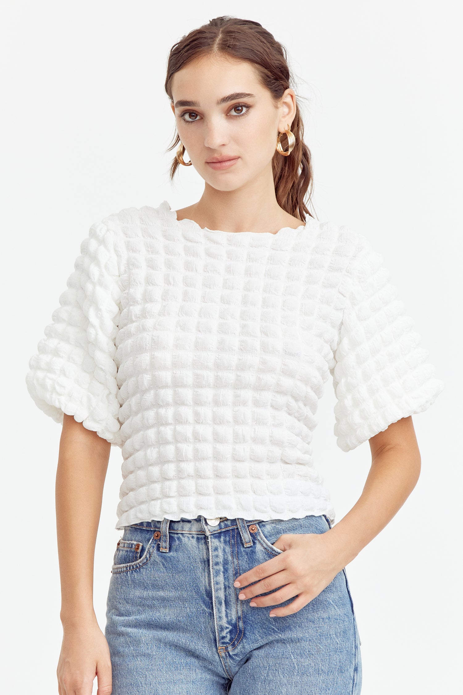 !!!!! Olivia Popcorn Knit Top