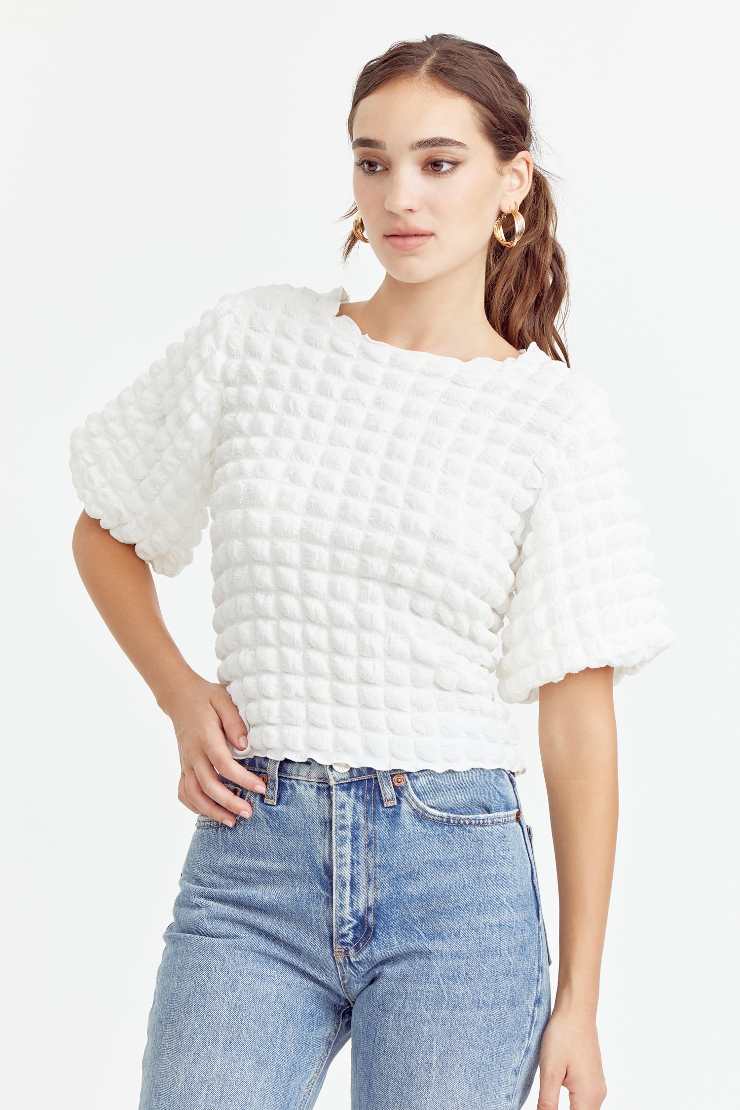 !!!!! Olivia Popcorn Knit Top