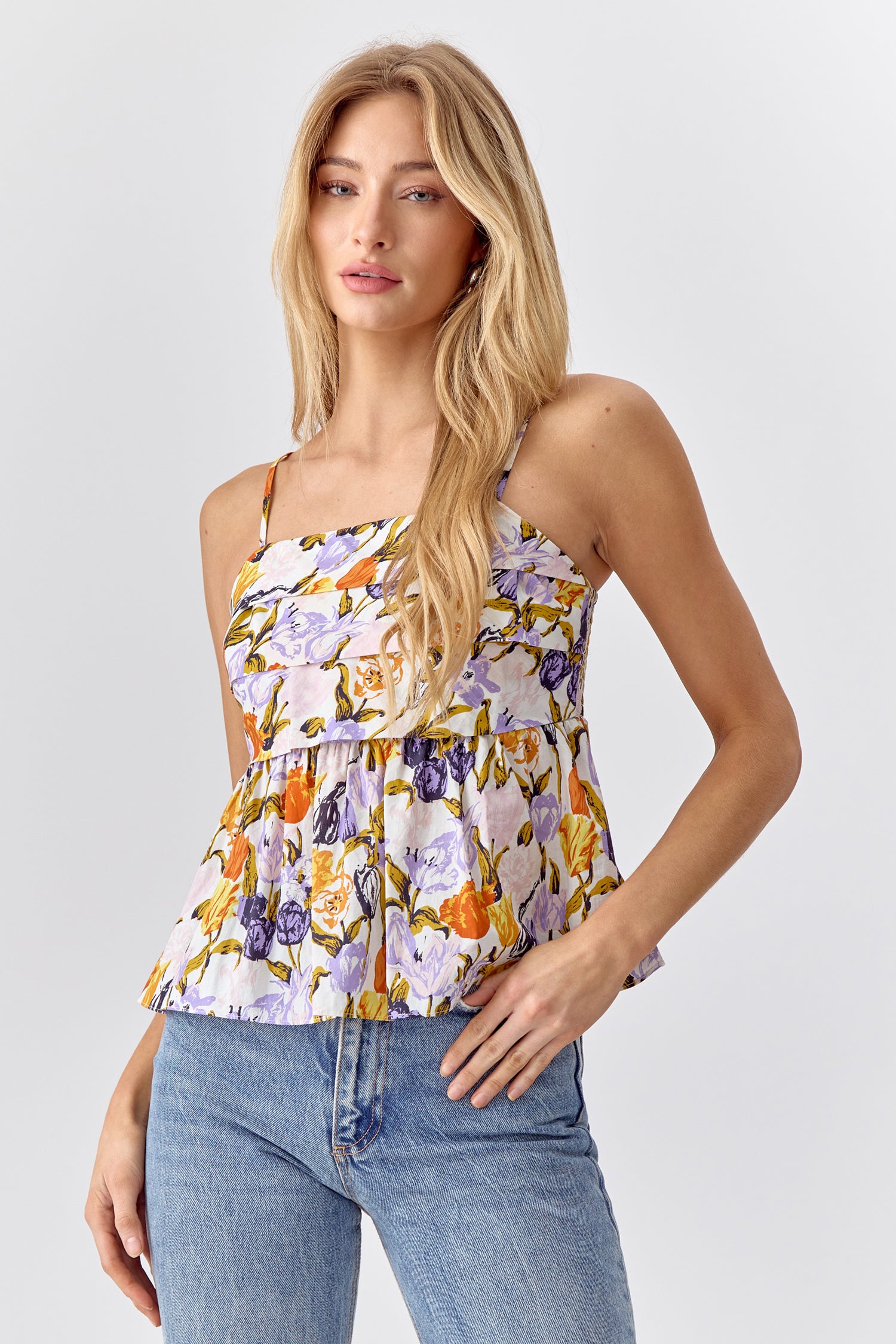 Colleen Peplum Top