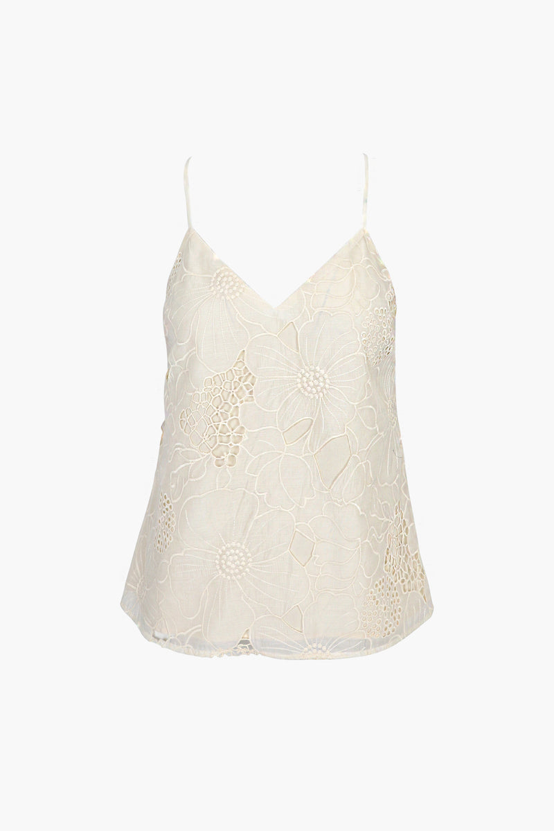 Kathy Embroidered Cami Top