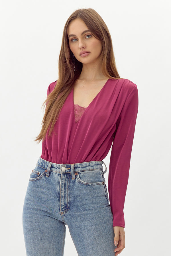 Cassidy Pleated Bodysuit