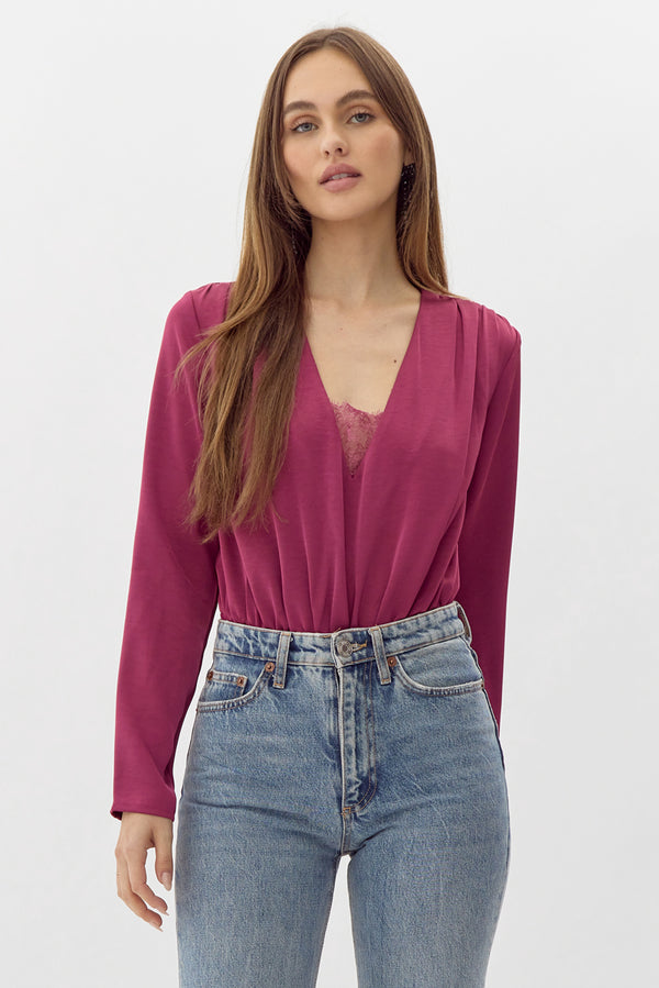 Cassidy Pleated Bodysuit