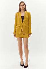 Delilah Satin Blazer