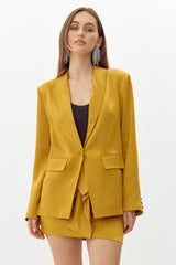 Delilah Satin Blazer