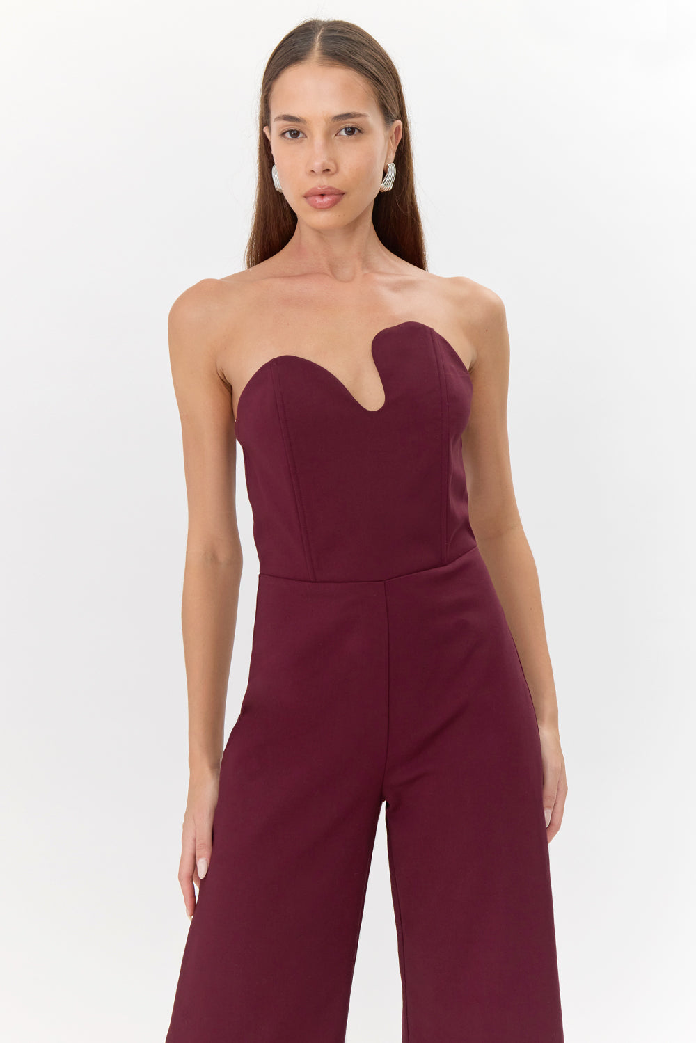 Tuni Wave Crepe Jumpsuit