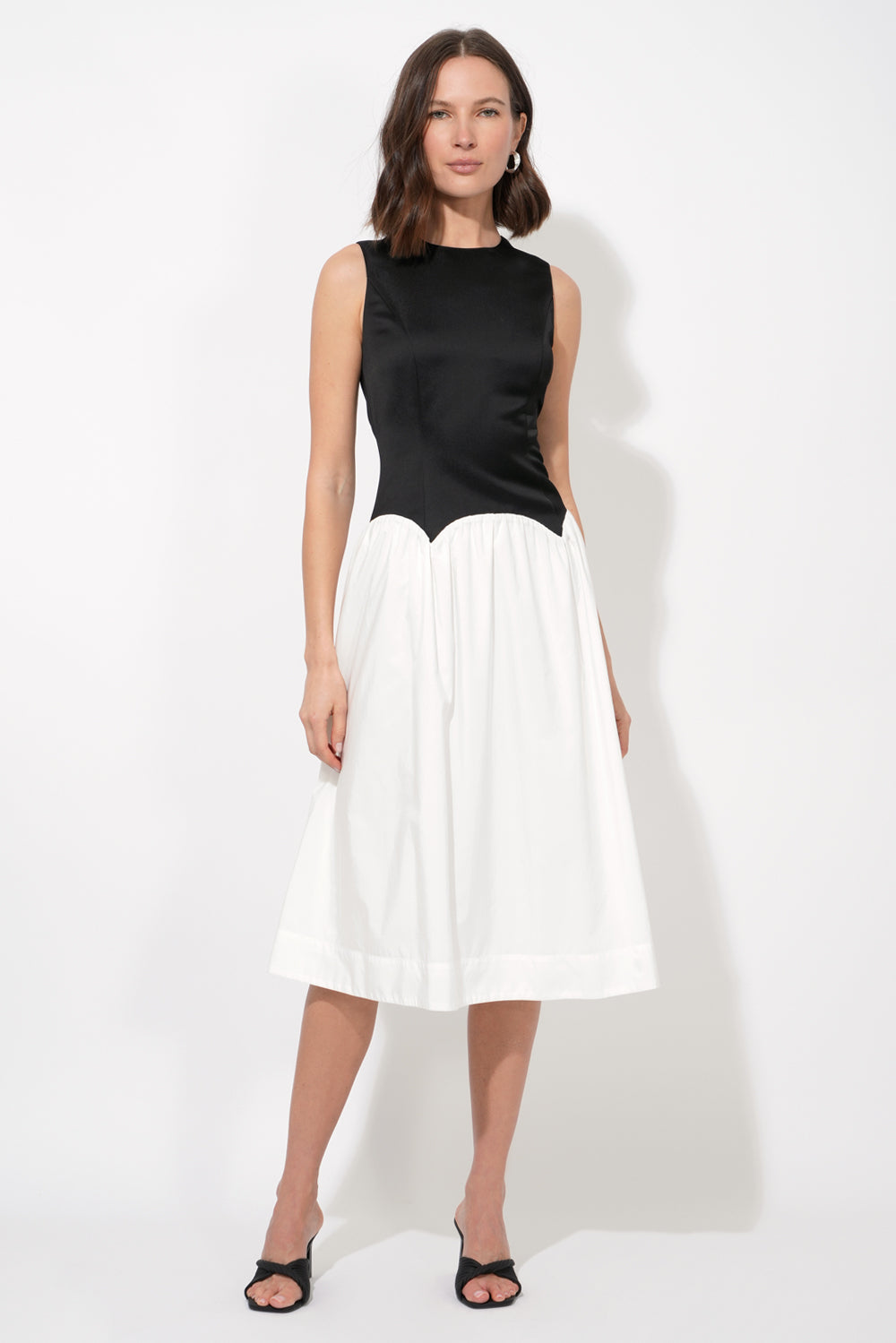 Chapell Flared Skirt Midi Dress