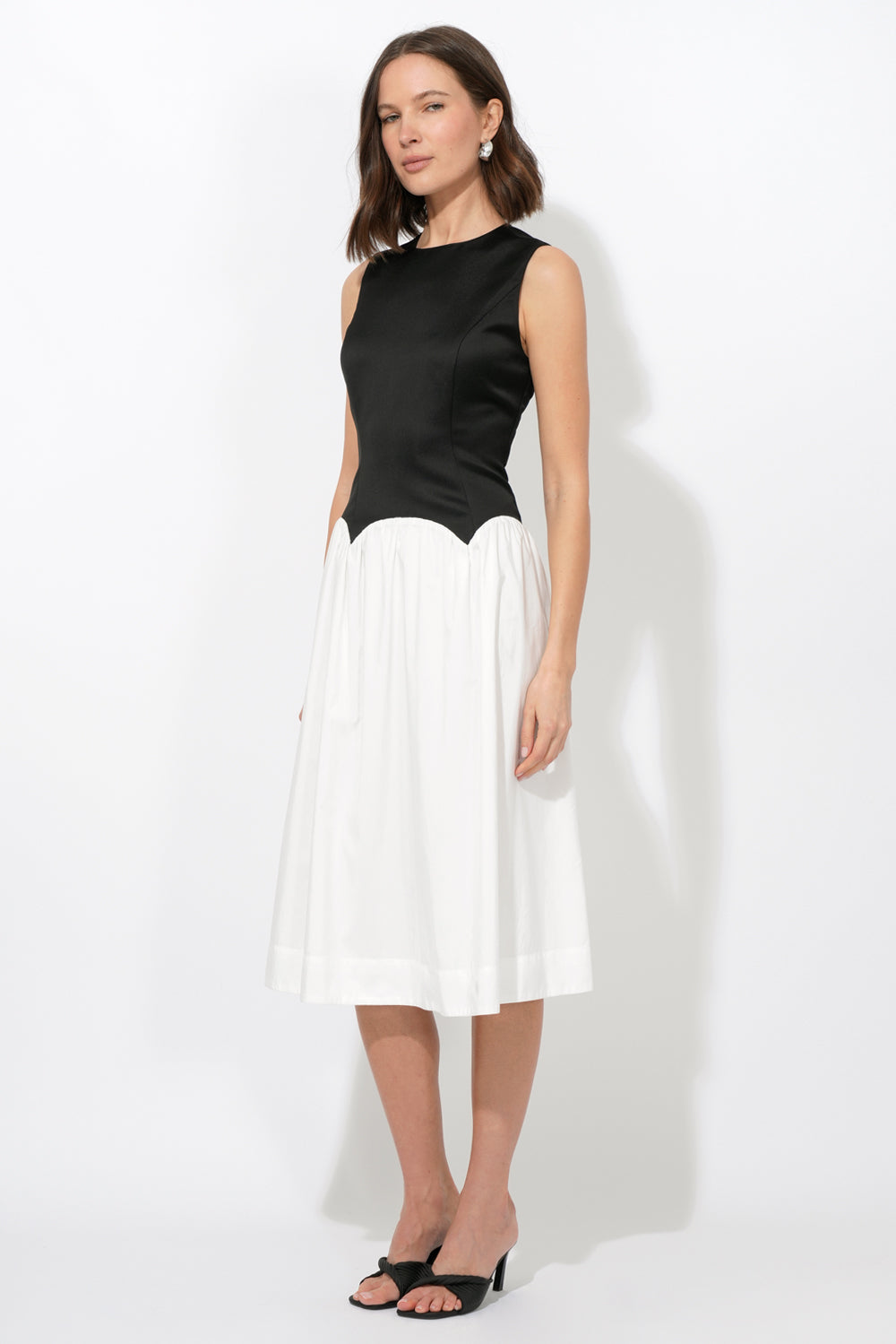 Chapell Flared Skirt Midi Dress