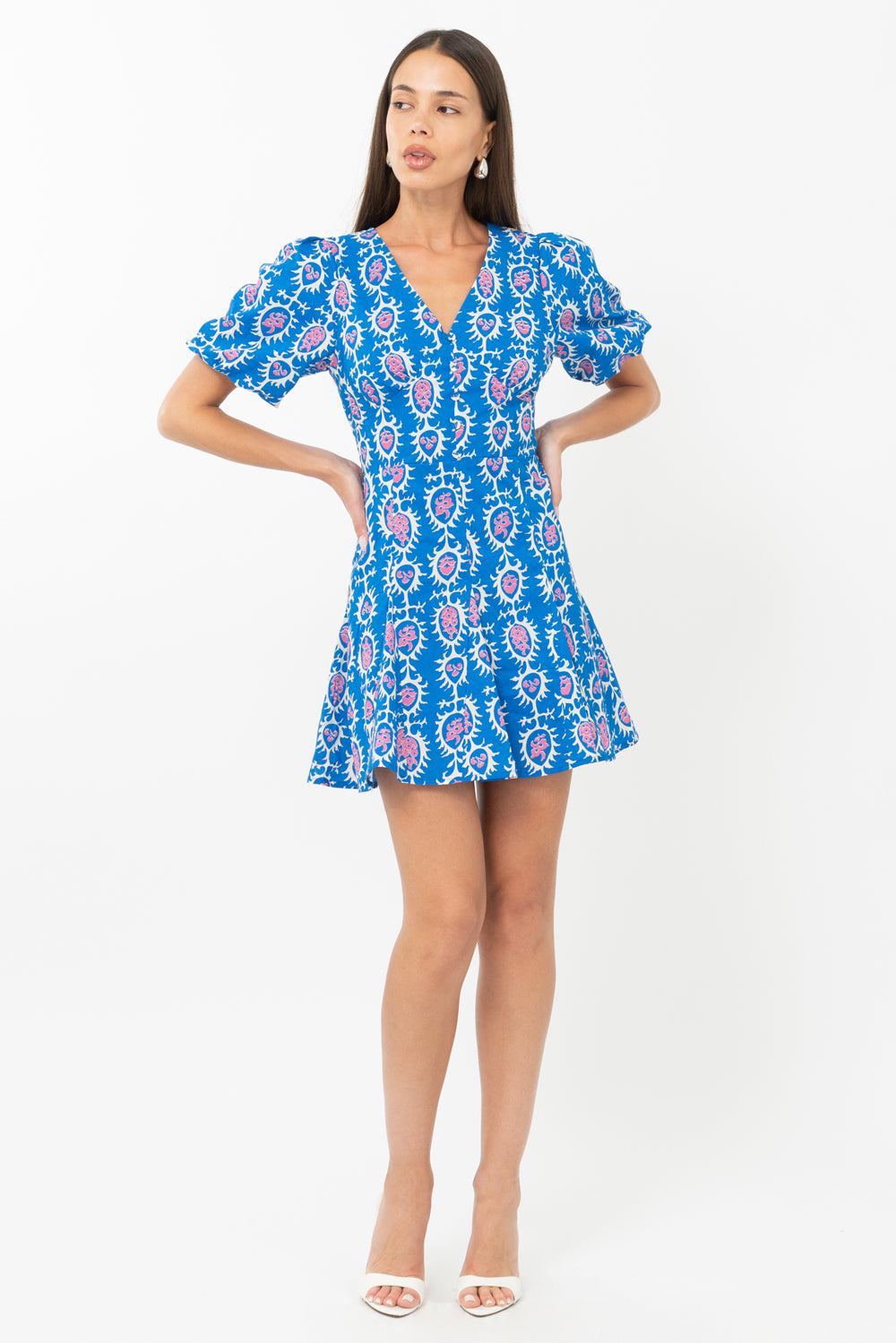 Oslo Printed Mini Dress