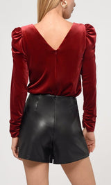 Jinny Velvet Top