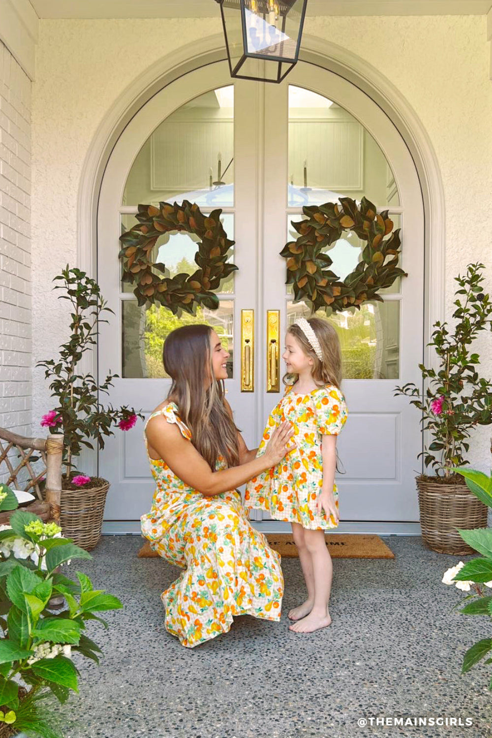 Lora Gingham Kid's Dress