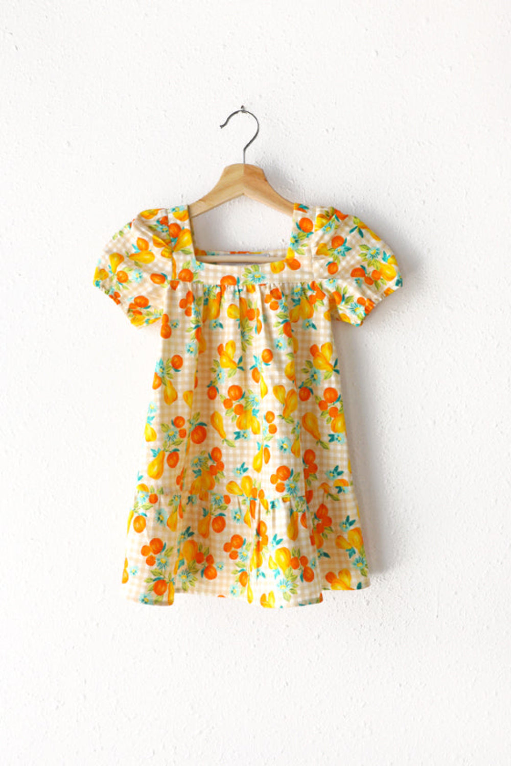 Lora Gingham Kid's Dress