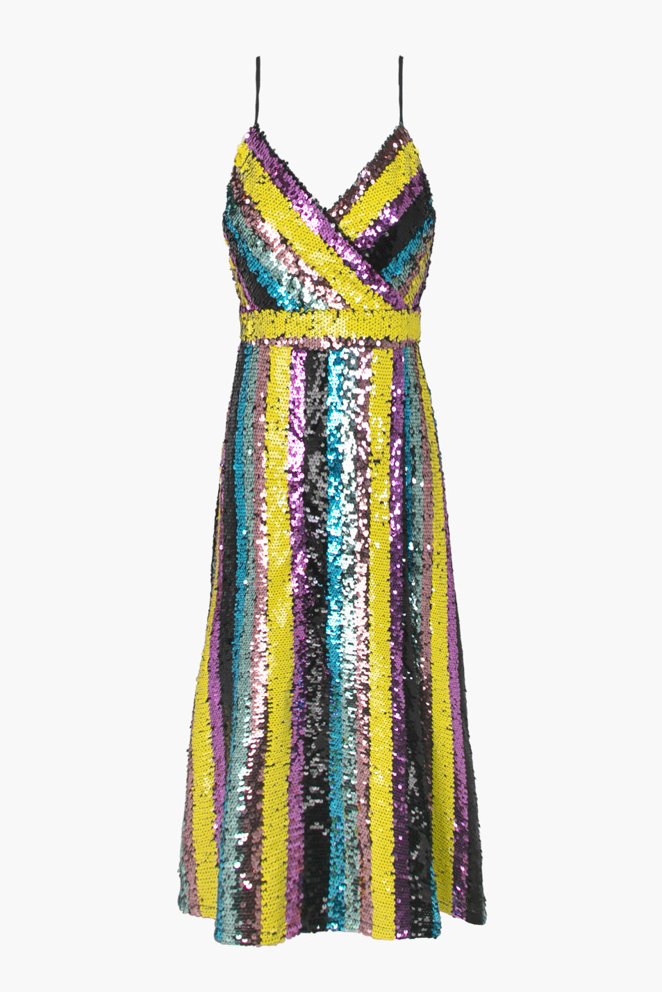 Solana Midi Sequin Dress