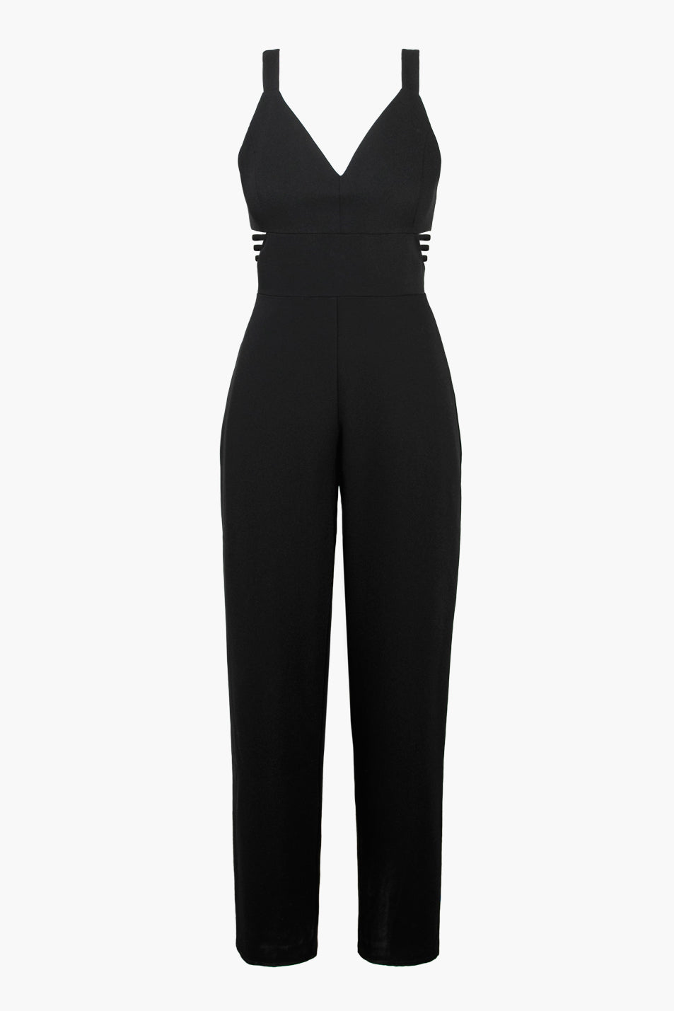 Glo Strappy Crepe Jumpsuit