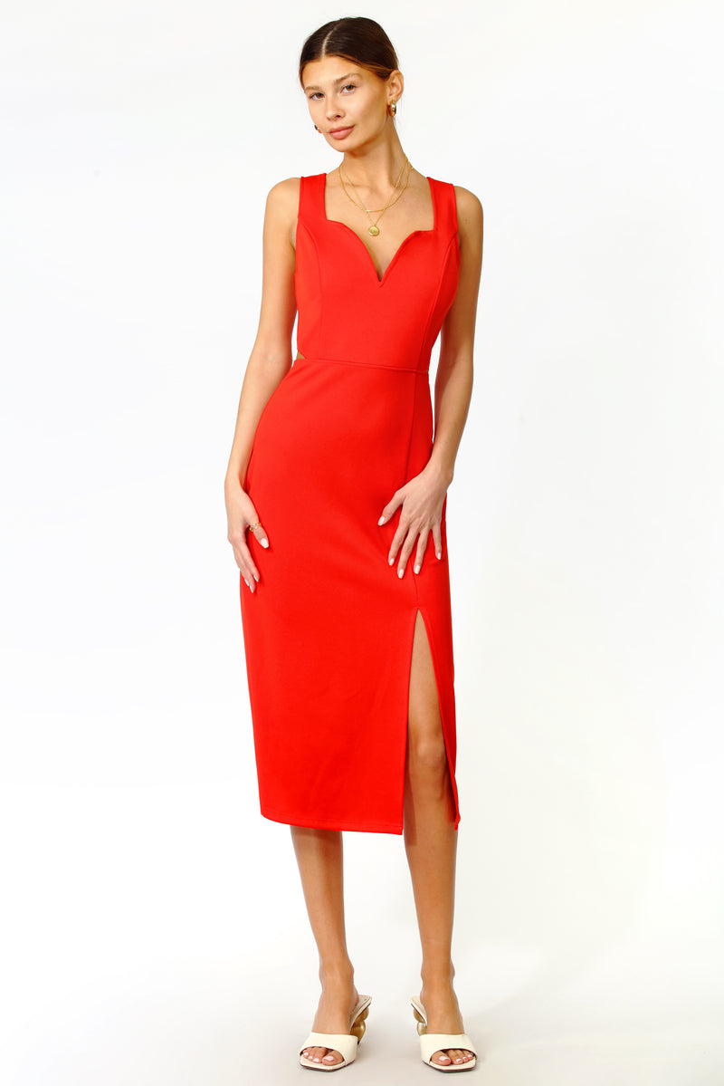 Blair Cut Out Ponte Sheath Dress