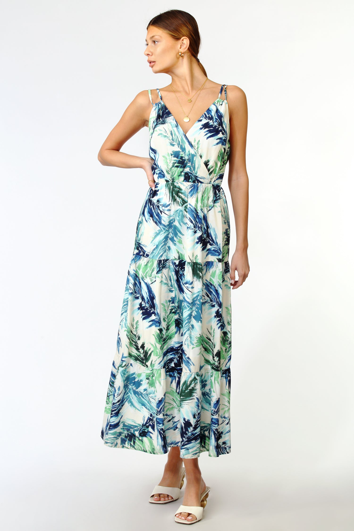 Paradise Tiered Maxi Dress | Adelyn Rae